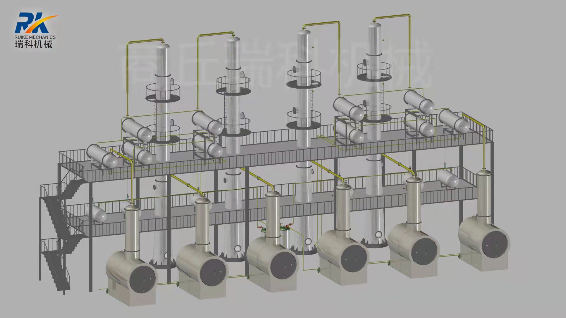 batch type kettle distllation machine