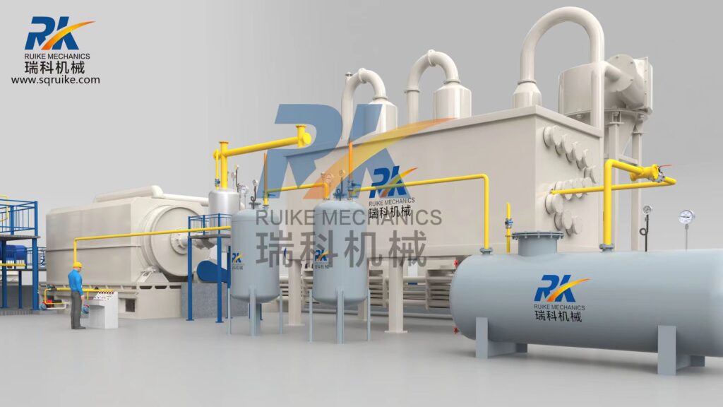 ruike pyrolysis machine