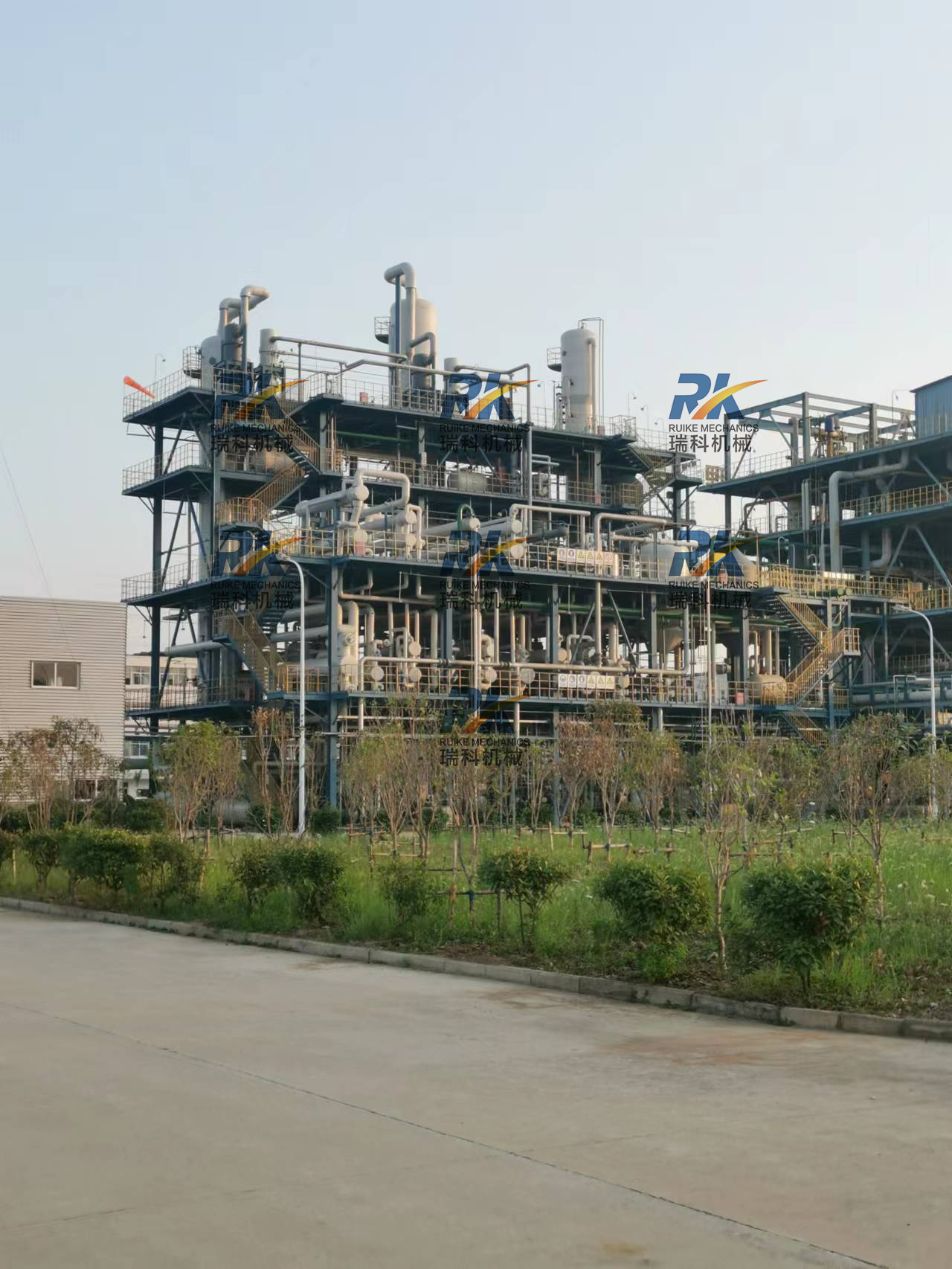 Ruike Distillation Machine Crude oil Refinery Equipment