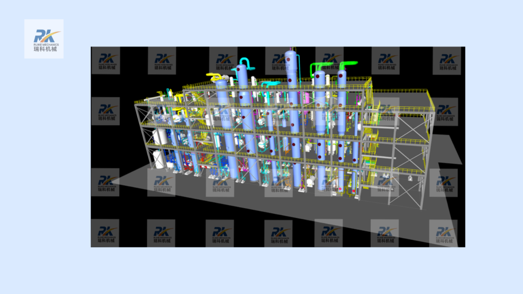 ruike distillation equipment structure